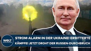 PUTINS KRIEG: Stromalarm in der Ukraine! Erbitterte Kämpfe - Jetzt droht der Durchbruch der Russen!
