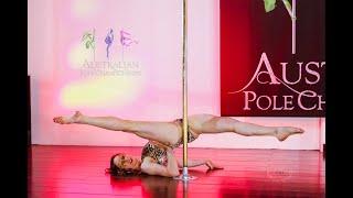 Amelia Markby, 2020 Australian Pole Championships, Professional Finalist & Best Trickster Winner