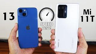 iPhone 13 vs Xiaomi Mi 11T - SPEED TEST! OMG