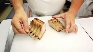 Spareribs in the Charcoal oven Josper  (G. Goujon) / Costillas de cerdo al horno brasa Josper