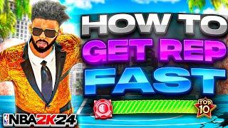 How to Level up FAST in NBA 2K24! Hit Level 40 in ONE DAY! HOW TO REP UP FAST in NBA 2K24!