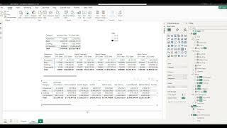 Dynamic Column Header for Pivot Table/ Matrix in PowerBI based on a slicer selection