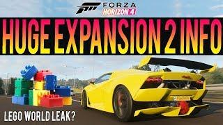 Forza Horizon 4 - LEGO EXPANSION LEAK! 2nd Map Expansion Details