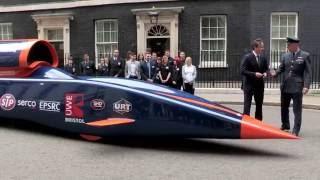 Сверхзвуковой Bloodhound SSC   самый быстрый автомобиль в мире