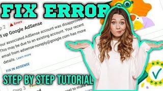 How to Fix Error in Youtube Monetization Application Step 2 | Google Adsense Step 2 Error