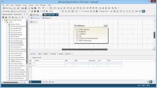 Designing SELECT Query using dbForge Query Builder for SQL Server