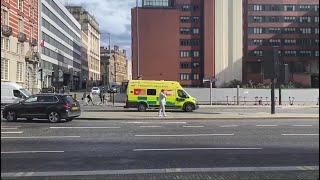 Merseyside Police and North West Ambulance Service Responding in Liverpool