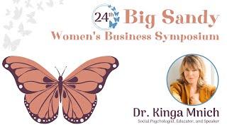 Keynote Speaker, Dr. Kinga Mnich at the 2024 Big Sandy Women's Business Symposium