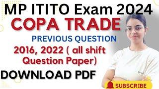 MPITI TO COPA all previous year PDF