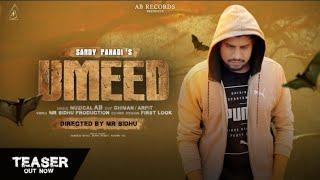 Teaser Song - Umeed | ( Teaser ) Sandy Pahadi's | Latest Motivational Rap 2021 | ABRecords ||