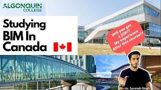 What is BIM - Building Information Modelling Study in Canada -  My Experience | Jobs |  Pay