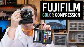 Fujifilm Video Color Compression Settings