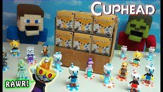 CupHead McFarlane Toys LEGO Mini Figures Checklist Case Unboxing!