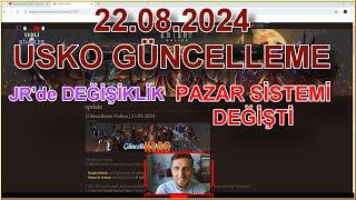 Usko 22.08.2024 Güncelleme - PAZARCILAR YAŞADI ! - JR KULE Sistemi - 2Li Görev Slotları EMC LUFER