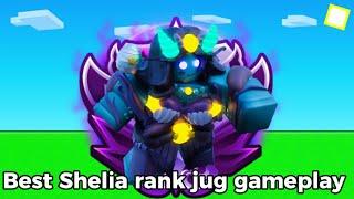 Best shelia ranked jug gameplay with @vxlorous (roblox bedwars)