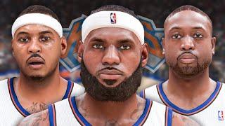 What if LeBron, DWade & Carmelo Went To The Knicks in 2010?