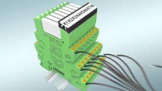 Wire Terminal Block Relays Without Tools - Phoenix Contact
