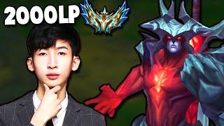 I found the 2000 LP Player on CHINESE SUPER SERVER and here's how he plays AATROX (Xiao Chao Meng)