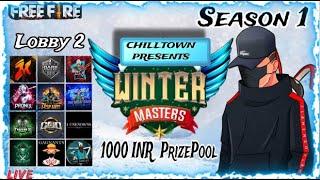 1000 INR WINTER SCRIMS BY CHILLTOWN LOBBY 2 || LIVE || SVIZ