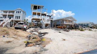 Bike Ride Around Oak Island, NC After Hurricane Isaias