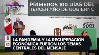Primer Mensaje Trimestral 2021 de López Obrador (Completo)
