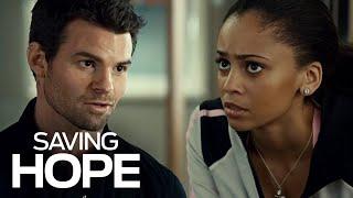 Joel Saves Tennis Stars Knee! | Saving Hope