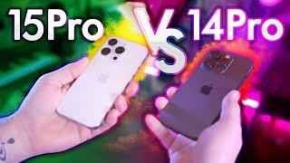 iPhone 15 Pro Vs. 14 Pro + Camera Comparison!