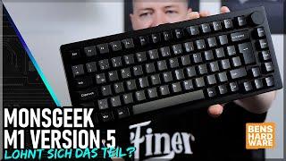 Diese TASTATUR hat KEINE Schrauben! Aber...LOHNT sich das für 180€? Monsgeek M1 V5 im Test!