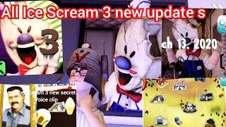 All Ice Scream 3 new update news  compilation