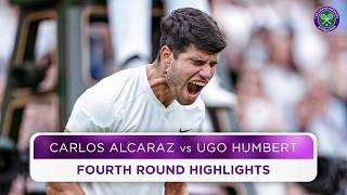 An unmissable encounter! | Carlos Alcaraz vs Ugo Humbert | Highlights | Wimbledon 2024