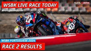 Another win for Toprak  Race 2 Results WSBK Portuguese 2024 Algarve Portimao Circuit