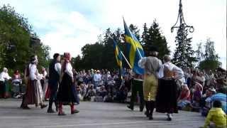 SWEDISH MIDSUMMER ~ MIDSOMMARAFTON ~ Folkdance at Skansen - Stockholm