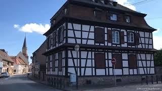 Découverte d' Erstein (Alsace) Ville et Village Bas-rhin Visit Alsace séjour / week-end tourisme