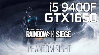 Rainbow Six Siege on i5 9400f + GTX 1650 1080p Benchmarks!