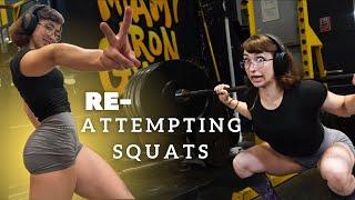 Unnatural Leg Day (naturally) | retrying terrible squats