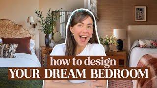 Easy DESIGN TIPS for creating your DREAM BEDROOM.