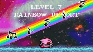 Kirby: Nightmare in Dream Land - Level 7: Rainbow Resort + Final Boss - No Damage 100% Walkthrough