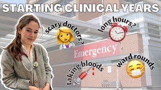 STARTING HOSPITAL PLACEMENT | Tips from a 4th year medical student for your clinical years