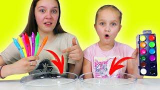 Битва Слаймов из КАНЦЕЛЯРИИ / Slime Challenge из Случайных Ингридиентов