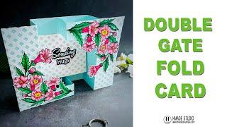 Easy Double Gate Fold Card Making