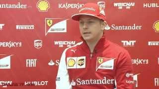 Kimi Räikkönen Interview Funny First Ferrari Interview F1 News 2014 CARJAM TV HD 2014