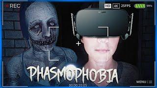 ЛОВЛЮ ПРИЗРАКОВ В ШЛЕМЕ РЕАЛЬНОСТИ! ● PHASMOPHOBIA VR