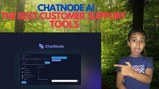 ChatNode AI Review Demo Tutorial You train AI ChatBots on your own data like text, PDF or URLs.