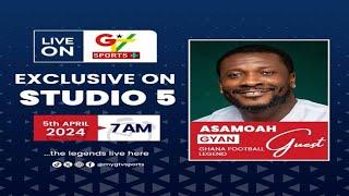 Exclusive with Football Legend, Asamoah Gyan