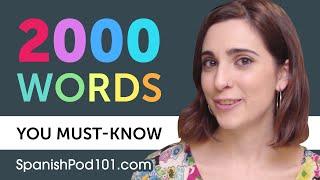 2000 Words Every Spanish Beginner Must Know