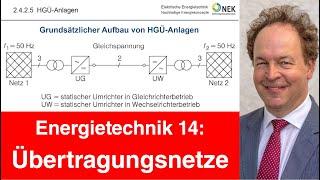 Vorlesung 14 Energietechnik - Übertragungsnetze