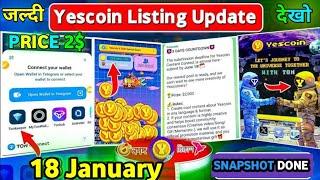 Yescoin Listing Date & Price Revealed!  new update You Can’t Miss!