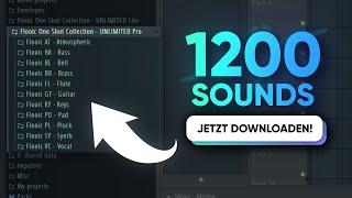 1200 Instrument/Synth One Shots - Unlimited Sound Collection