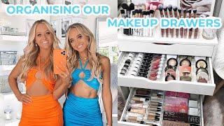 Cleaning Out Our Entire Makeup Collection!!!