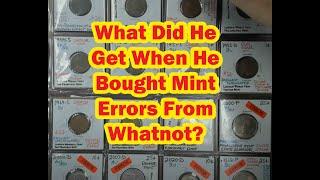 WhatNot Mint Error Coin Purchase - What Did He Get?